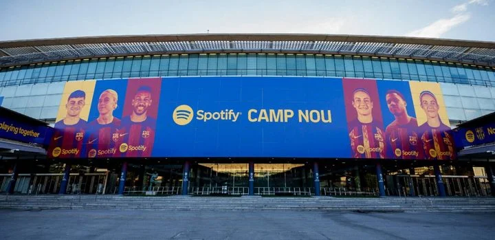 «Барселона» переименовала домашний стадион в «Spotify Камп Ноу» «Барселона» переименовала домашний стадион в «Spotify Камп Ноу»