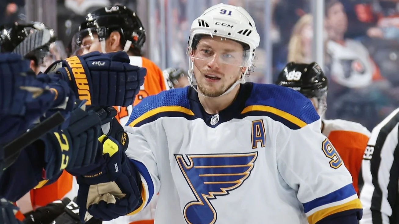 Тарасенко вышел на третье место по победным голам в истории «Сент-Луиса» Тарасенко вышел на третье место по победным голам в истории «Сент-Луиса»