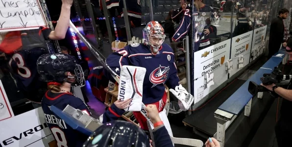 Российский вратарь «Коламбуса» рассказал, как поддерживает низкий процент жира в НХЛ