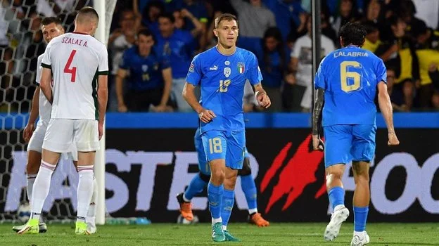 Италия обыграла Нидерланды в матче за третье место в Лиге Наций Италия обыграла Нидерланды в матче за третье место в Лиге Наций