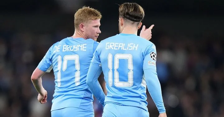Джек Грилиш: «Я учусь у Кевина де Брюйне каждый день, наблюдая за тем, что он делает на поле и за его пределами. Это помогает мне совершенствоваться»