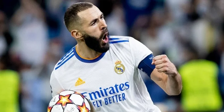 Бензема забил 15-й гол в этом розыгрыше Лиги чемпионов. До рекорда – два мяча