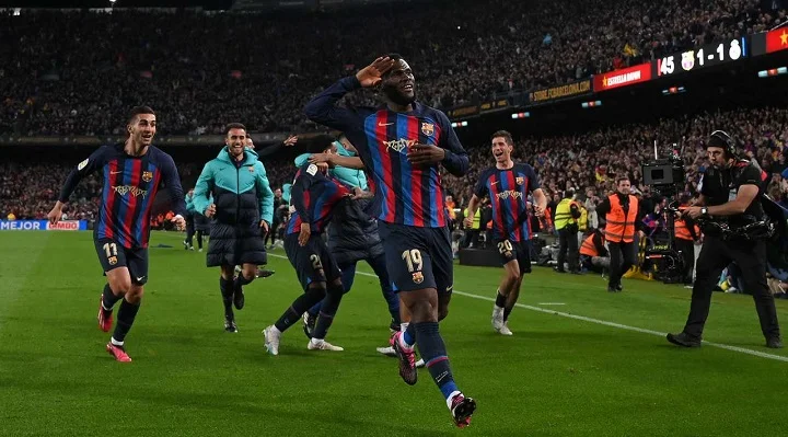 «Барселоне» осталось набрать два очка в пяти матчах для чемпионства в Испании «Барселоне» осталось набрать два очка в пяти матчах для чемпионства в Испании