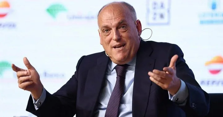 Глава Ла Лиги Хавьер Тебас: «В этом году у нас может быть три полуфиналиста Лиги чемпионов. Мы очень конкурентоспособны, хотя некоторые считают, что это не так» Глава Ла Лиги Хавьер Тебас: «В этом году у нас может быть три полуфиналиста Лиги чемпионов. Мы очень конкурентоспособны, хотя некоторые считают, что это не так»