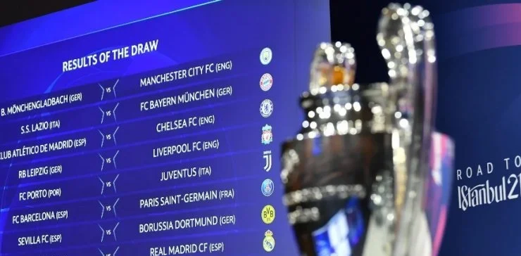 Жребий плей-офф: «быкам» достался Загреб, Миранчуку — «Реал», а «Барселоне» — ПСЖ Жребий плей-офф: «быкам» достался Загреб, Миранчуку — «Реал», а «Барселоне» — ПСЖ