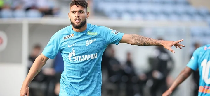 У Алберто четыре гола в семи матчах за «Зенит» У Алберто четыре гола в семи матчах за «Зенит»