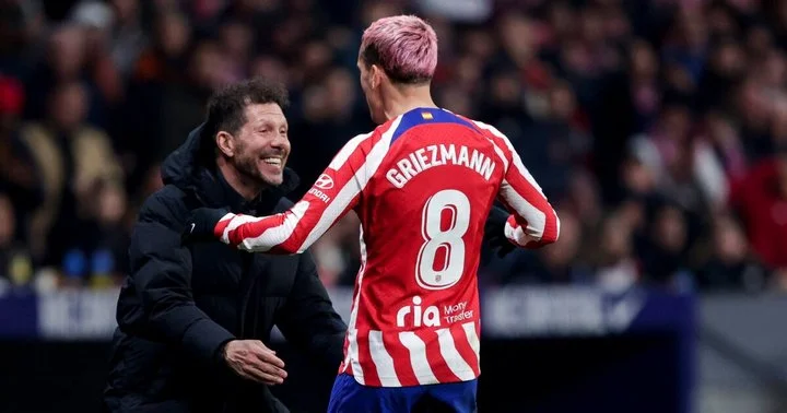 Диего Симеоне: «Мне повезло быть тренером такого футболиста, как Гризманн» Диего Симеоне: «Мне повезло быть тренером такого футболиста, как Гризманн»