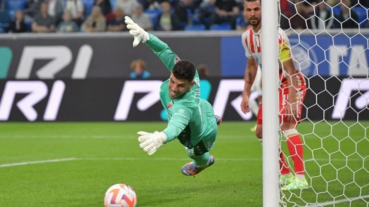 Вратарь «Црвены Звезды» Омри Глазер: «Мы остановили Эрлинга Холанда» Вратарь «Црвены Звезды» Омри Глазер: «Мы остановили Эрлинга Холанда»