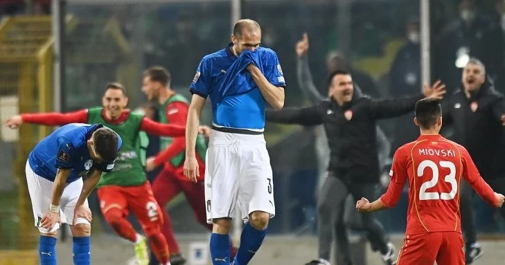 Сборная Италии — четвёртый в истории действующий чемпион Европы, не попавший на ЧМ Сборная Италии — четвёртый в истории действующий чемпион Европы, не попавший на ЧМ