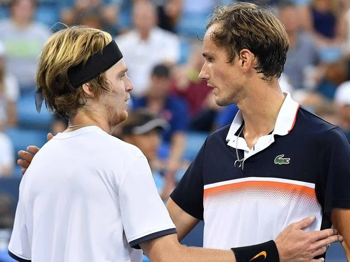 Даниил Медведев о Рублёве: «Всё время играть против друг друга, я бы сказал, неприятно»