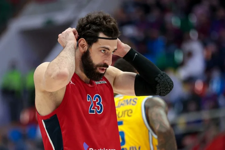 СМИ: грузинский баскетболист Шенгелия расторг контракт с ЦСКА из-за ситуации на Украине