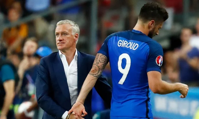 Дешам может пригласить Жиру на ЧМ-2022. Игрок заменял Бензема Дешам может пригласить Жиру на ЧМ-2022. Игрок заменял Бензема