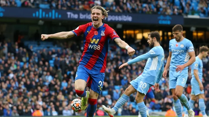 Полузащитник «Кристал Пэлас» Конор Галлахер после матча с «Ман Сити»: «Я не чувствую ног и едва могу говорить» Полузащитник «Кристал Пэлас» Конор Галлахер после матча с «Ман Сити»: «Я не чувствую ног и едва могу говорить»