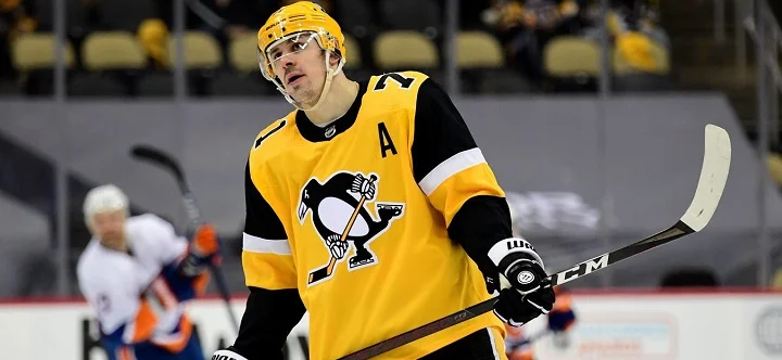 Малкин побил личный рекорд по количеству штрафных минут в одном матче Малкин побил личный рекорд по количеству штрафных минут в одном матче