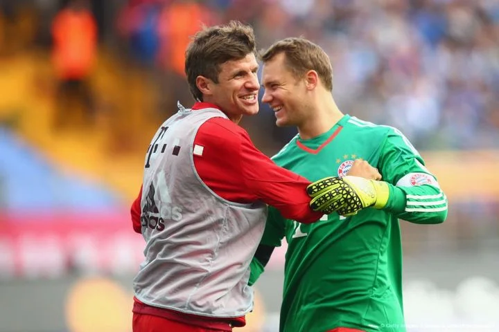 Герберт Хайнер: «Нойер уже объявил, что определённо не планирует уходить из «Баварии» по окончании сезона. Аналогичным образом обстоят дела и с Мюллером» Герберт Хайнер: «Нойер уже объявил, что определённо не планирует уходить из «Баварии» по окончании сезона. Аналогичным образом обстоят дела и с Мюллером»