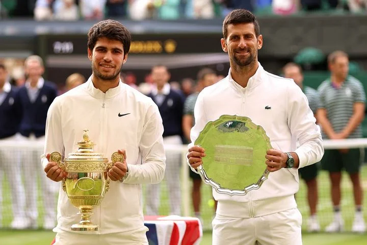 Новак Джокович: «Надеюсь, что мы с Алькарасом сыграем на US Open. Это на пользу нашему спорту» Новак Джокович: «Надеюсь, что мы с Алькарасом сыграем на US Open. Это на пользу нашему спорту»
