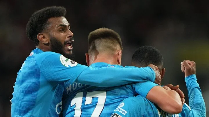 «Зенит» - «Оренбург». После первого тайма – 5:0 «Зенит» - «Оренбург». После первого тайма – 5:0