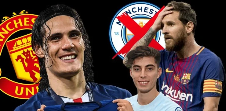 Трансфер Месси сорвался, Хаверц поставил рекорд, а Кавани выбрал МЮ. Гид по крутейшим переходам в топ-5 Трансфер Месси сорвался, Хаверц поставил рекорд, а Кавани выбрал МЮ. Гид по крутейшим переходам в топ-5