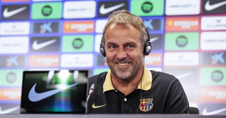 Ханс-Дитер Флик о 2:1 с «Атлетиком»: «Обыграть команду, которая создает такие сложности, здорово» Ханс-Дитер Флик о 2:1 с «Атлетиком»: «Обыграть команду, которая создает такие сложности, здорово»