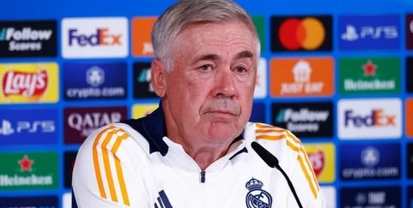 Анчелотти после 1:3 с «Миланом»: «Наша команда не показывает лучшую версию себя» Анчелотти после 1:3 с «Миланом»: «Наша команда не показывает лучшую версию себя»