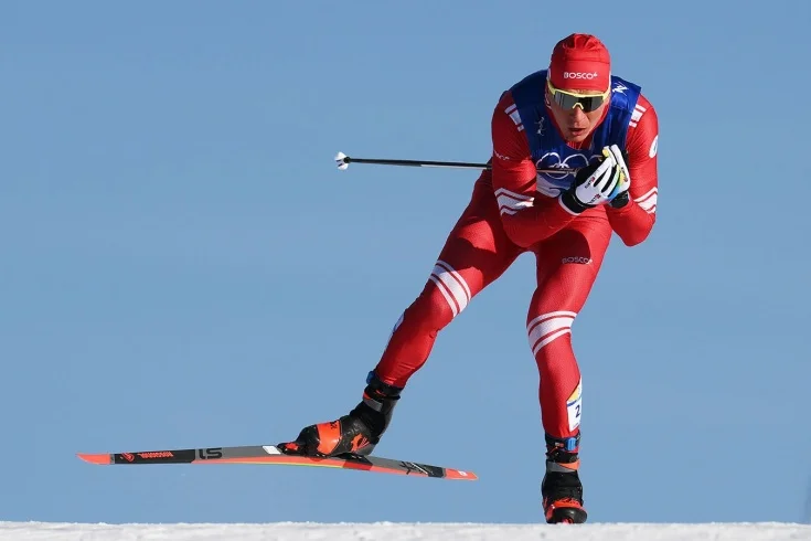 Большунов стал серебряным призером Олимпиады в гонке с раздельным стартом