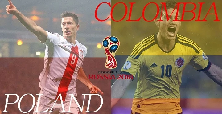 Букмекеры больше склоняются к успеху Колумбии в ее встрече с Польшей