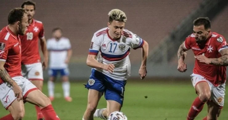 Пугающая победа сборной России. Пропустили от Мальты, так медленно не играли много лет