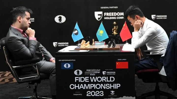 Ян Непомнящий одержал победу в седьмой партии за звание чемпиона мира: «Вся игра была очень острая, напряженная» Ян Непомнящий одержал победу в седьмой партии за звание чемпиона мира: «Вся игра была очень острая, напряженная»