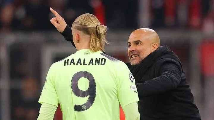 Пеп Гвардиола: «Перед матчем с «Баварией» я сказал Холанду: «Между 55 и 70 минутами Упамекано поскользнется, ты сделаешь три касания и забьешь»