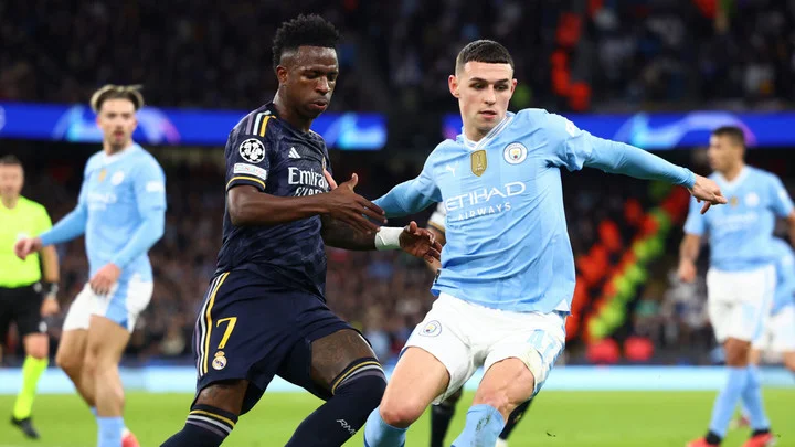 «Реал» вышел в 1/2 финала Лиги чемпионов, переиграв «Манчестер Сити» в серии пенальти «Реал» вышел в 1/2 финала Лиги чемпионов, переиграв «Манчестер Сити» в серии пенальти