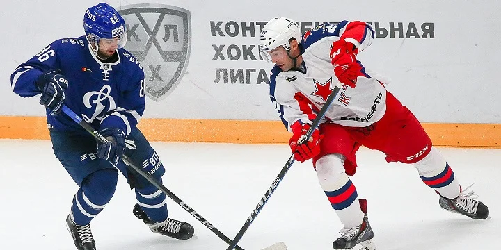 ЦСКА выиграл у «Динамо» в первом матче полуфинала Запада ЦСКА выиграл у «Динамо» в первом матче полуфинала Запада