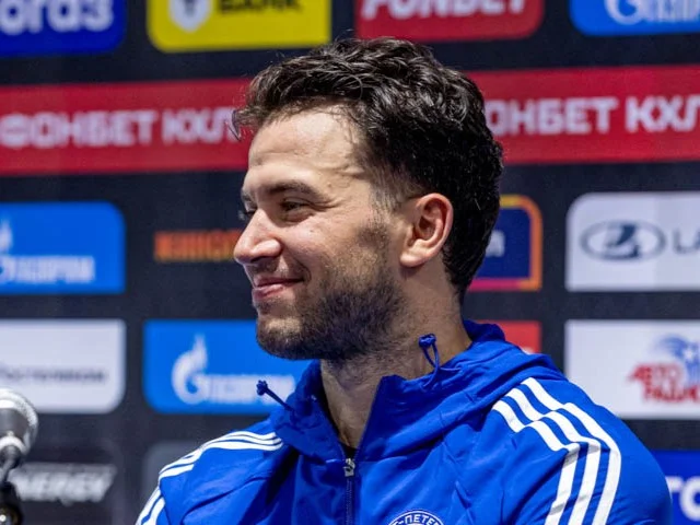 Нападающий СКА Алистров: С Деанджело приятно находиться на льду Нападающий СКА Алистров: С Деанджело приятно находиться на льду