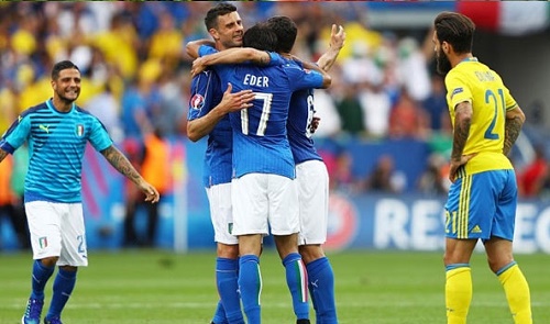 Букмекеры считают, что в матче Швеция – Италия нет фаворита 
