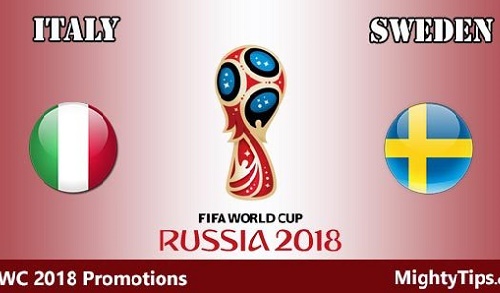 Букмекеры считают Италию фаворитом в ответном матче с Швецией