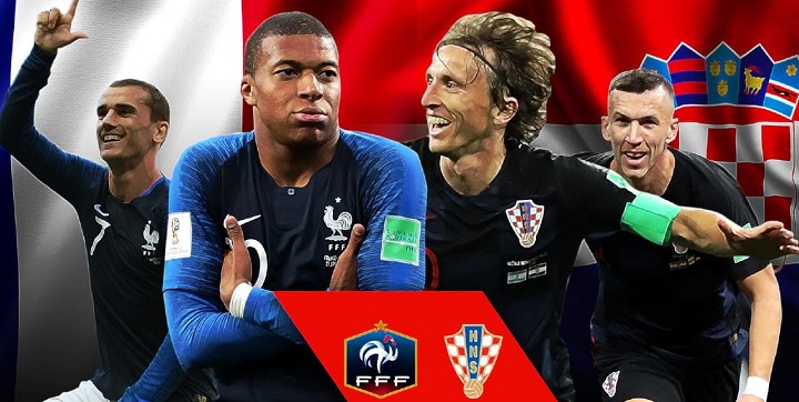 Букмекеры считают Францию фаворитом финала с Хорватией 