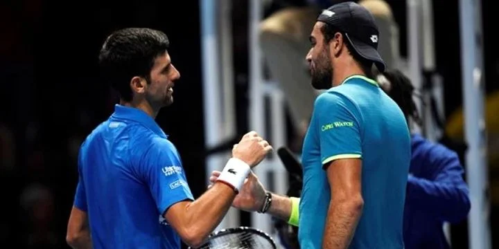 Новак Джокович - Маттео Берреттини Новак Джокович - Маттео Берреттини