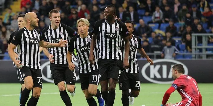 Партизан - Гент