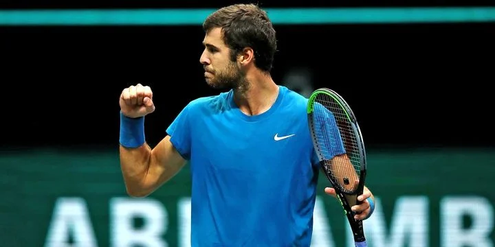 Карен Хачанов - Аслан Карацев Карен Хачанов - Аслан Карацев