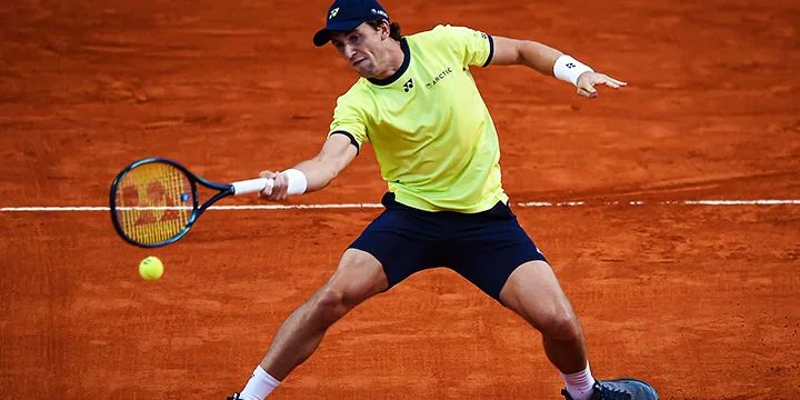 Каспер Рууд - Федерико Дельбонис