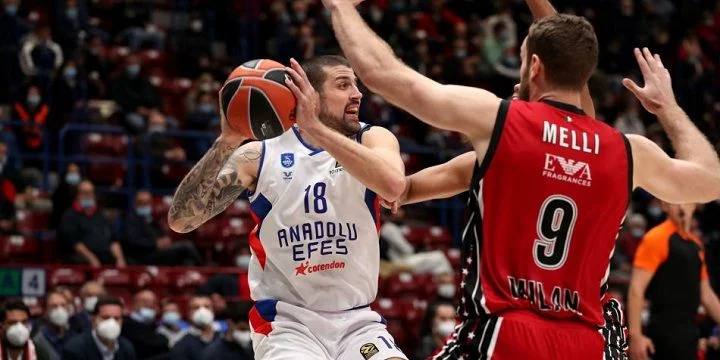 Анадолу Эфес - Олимпия Милано Анадолу Эфес - Олимпия Милано