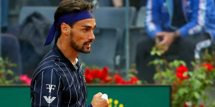 Фабио Фоньини - Алексей Попырин Фабио Фоньини - Алексей Попырин