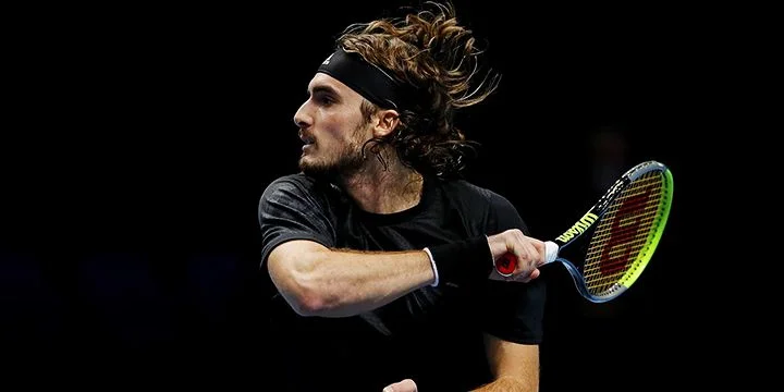 Стефанос Циципас - Корентен Муте