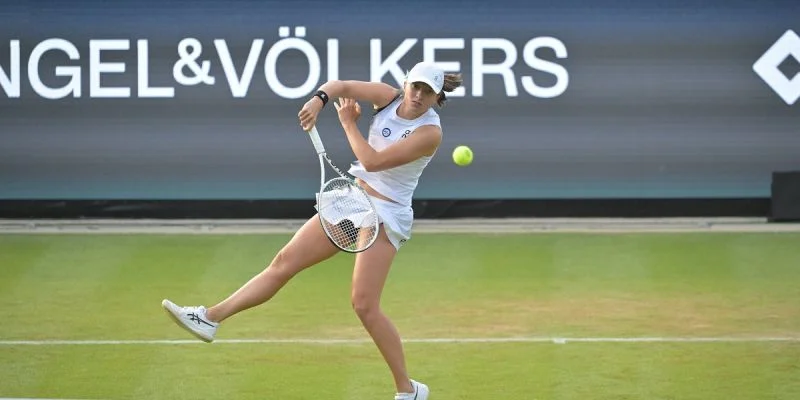 Ига Швентек - Жиль Тайкманн