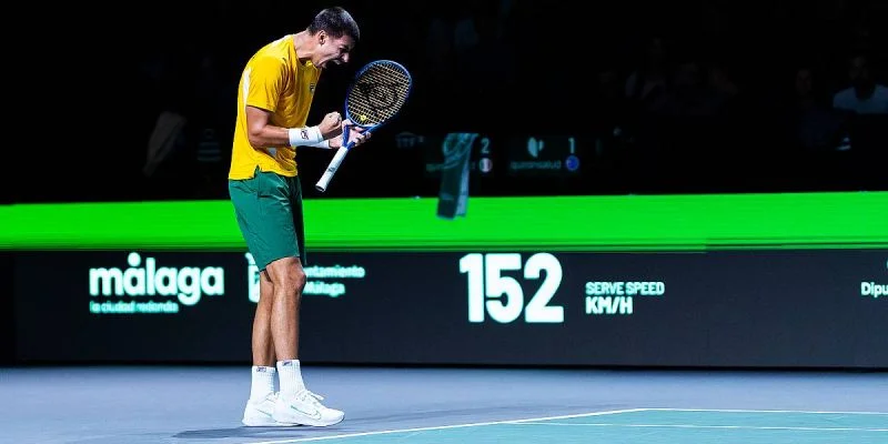 Алексей Попырин - Марк Полманс