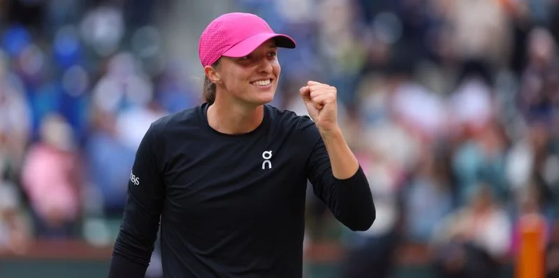 Ига Швентек - Мария Саккари