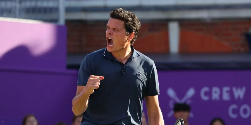 Милош Раонич - Тейлор Фриц