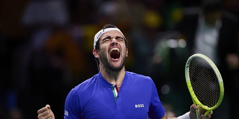 Маттео Берреттини - Ботик Ван де Зандшульп Маттео Берреттини - Ботик Ван де Зандшульп