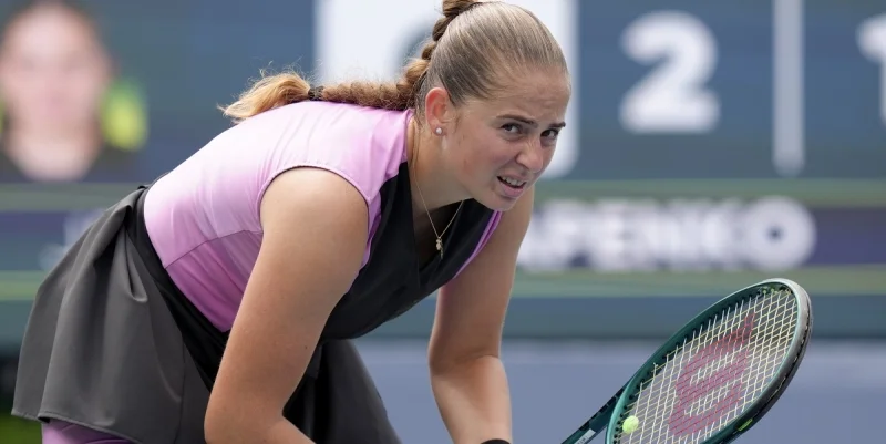 Каролин Долхайд - Елена Остапенко Каролин Долхайд - Елена Остапенко