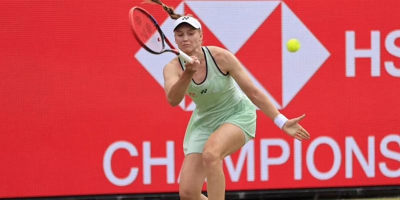 Елена Рыбакина - Чжен Цзинвен Елена Рыбакина - Чжен Цзинвен