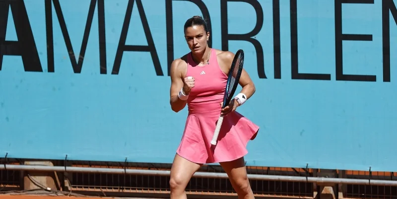 Мария Саккари - Эмма Наварро Мария Саккари - Эмма Наварро